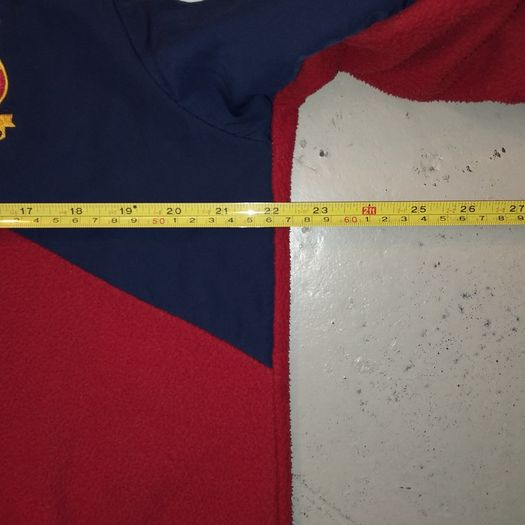 FREE POST Vintage Lions (XL) Rugby Fleece adidas Sweater Sweatshirt Jacket Jumper  British & Irish Britain and Ireland South Africa Tour 2009 HSBC  Red Extra Large 44 46