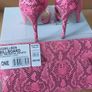 Head over heels by Dune snake print shoes and matching bag Image 9