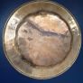 Brass Enamelled Taj Mahal Plate Image 4