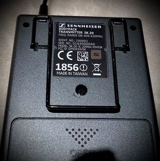 Sennheiser XS Wireless SK 20 Bodypack Transmitter