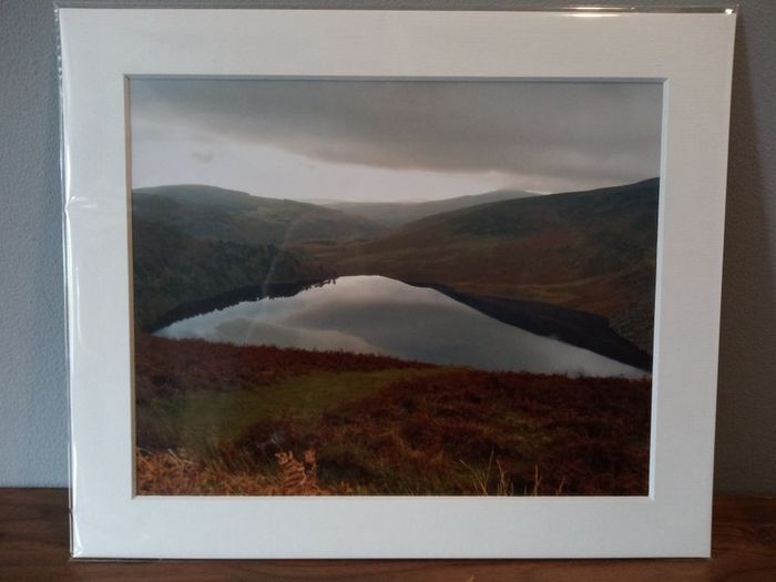 Mounted Original Photography - Lough Tay, Wicklow