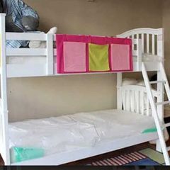 White Hardwood Bunk Beds / Single Beds