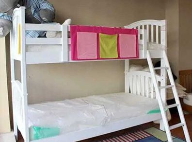 White Hardwood Bunk Beds / Single Beds
