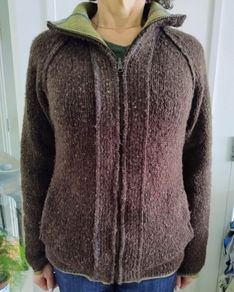Fat Face wool blend jacket with full lambswool inner reversible unisex jacket full zip mens size small or ladies UK size 12 to 14 see last two photos for exact measurements in very good condition FREE STANDARD POSTAGE INCLUDED