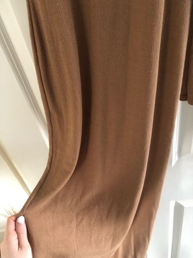 Boohoo high neck midi dress