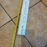 11ft ceiling mounted curtain rail Image 4