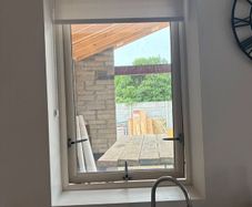 Kitchen doors + window