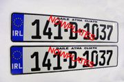 German Pressed Plates x 2  (1Pair)