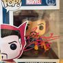Signed autograph Funko pop Marvel Dr. Strange Benedict Cumberbatch. Image 4