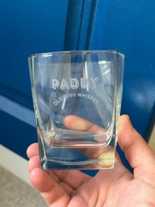 Paddy Irish Whiskey Tumbler Glass