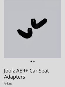Joolz AER car seat adapters