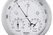 Stainless Steel Analog Barometer