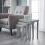 3 Piece Nest Of Tables Free P&p (multiple Colours Available) Image 3