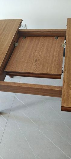 Walnut Effect Extending Dining Table- Collection Only