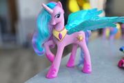 Large 8 Inch Princess Celestia Brushable MLP G4 My Little Pony 2010