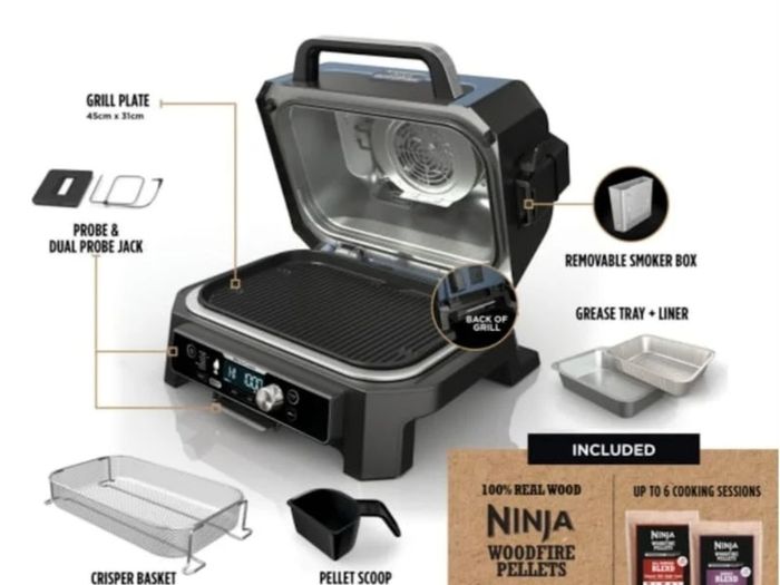 Ninja Woodfire Pro Connect XL BBO OG901UK