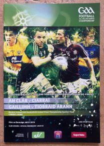 2016 Galway v Tipperary & Clare v Kerry - GAA Senior Football Quarter Final Programme