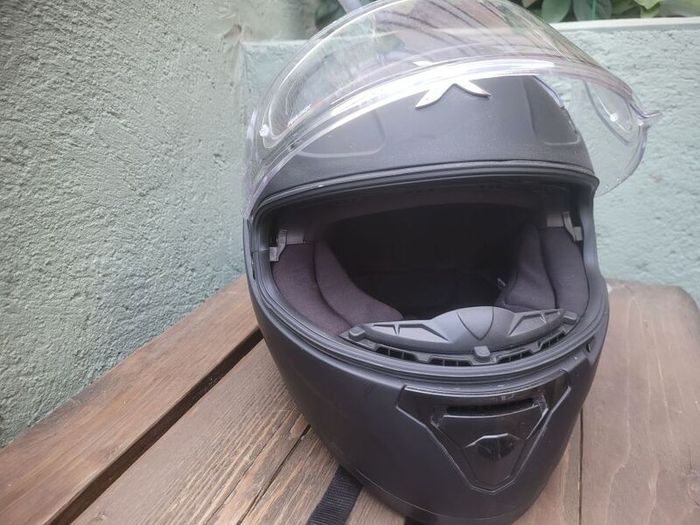 Xor bike helmet.