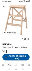 IKEA Bekvam Step Stool