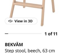 IKEA Bekvam Step Stool