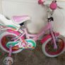 Kids unicorn bike size 14 inch wheels Image 3