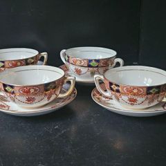 Arklow Pottery Alton 812 Soup Bowl with Saucer x 4