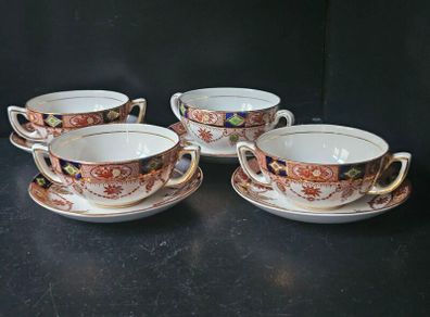 Arklow Pottery Alton 812 Soup Bowl with Saucer x 4