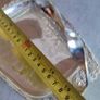 Vintage Retro Chrome Plated Rectangular Serving Dish With Handle Image 2