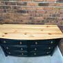 Large curved 6 drawer chest of drawers Image 2