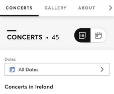 ray laMontagne tickets front Row 20th May