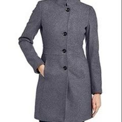 Benetton's fitted woolen coat