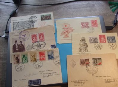 Eastern European Fdc Stamps.