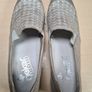 womens RIEKER casual shoes wedge heel trainers runners grey silver stars Size UK 7.5 EU 41 (AT1) Image 8