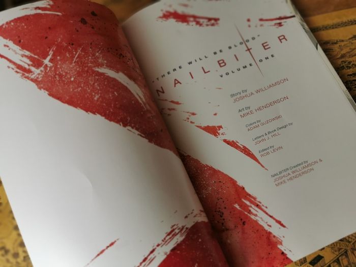 Nailbiter - There Will Be Blood ! Horror Graphic Novel ! Trade Paperback ! TPB ! 2014 ! by Image Comics !