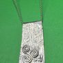 Handmade sterling silver pendants on 18inch necklace. Various types. Image 3