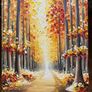 Original oil painting on canvas board Image 2