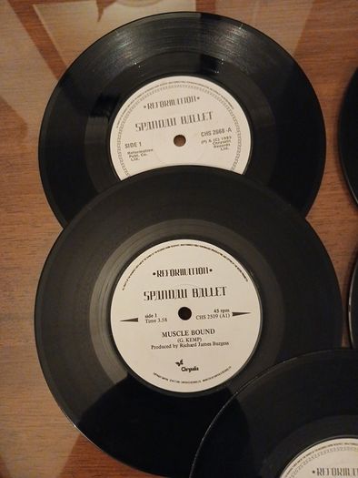 vinyl single collection .spandau ballet x7