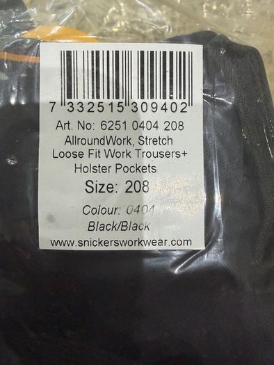 Snickers Workwear 6251 AllroundWork Stretch Loose Fit