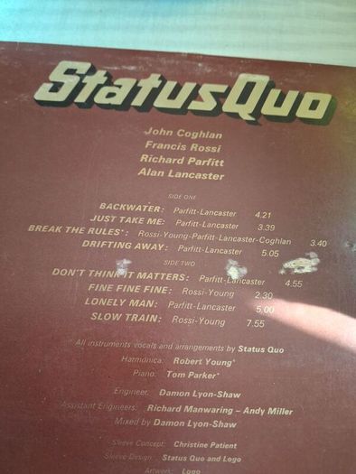 Status Quo.