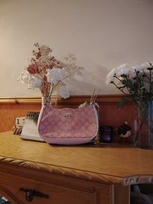 Limted Edition Pink Coach Monogram Bag