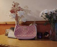 Limted Edition Pink Coach Monogram Bag