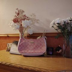 Limted Edition Pink Coach Monogram Bag
