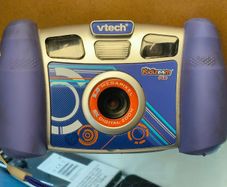 Vtech Kidzoom Plus Blue Kids Unisex 2mp Digital Camera 1.8" Display 2x Digital Zoom (used)