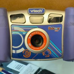 Vtech Kidzoom Plus Blue Kids Unisex 2mp Digital Camera 1.8" Display 2x Digital Zoom (used)