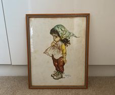 Vintage artwork Brownie Downing