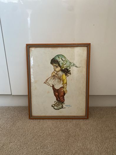 Vintage artwork Brownie Downing