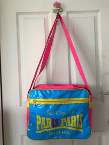 Robyn Ruth Luminous Pink Blue Yellow Bright Shoulder Bag