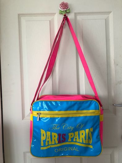 Robyn Ruth Luminous Pink Blue Yellow Bright Shoulder Bag