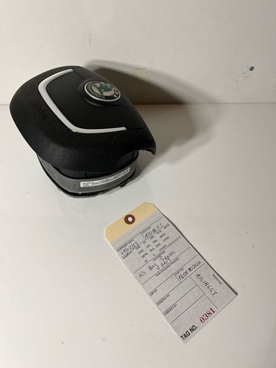 2012 Skoda Octavia (06-13) 4/5dr Steering Wheel Air SRS Bag 1Z0880201AR  A1l1b65s