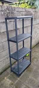 plastic shelving